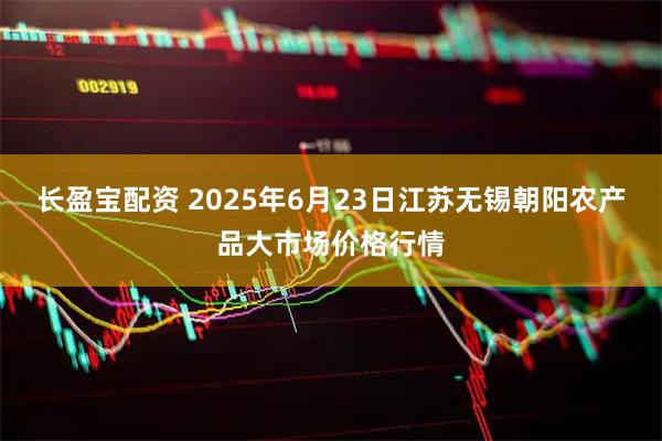 长盈宝配资 2025年6月23日江苏无锡朝阳农产品大市场价格行情